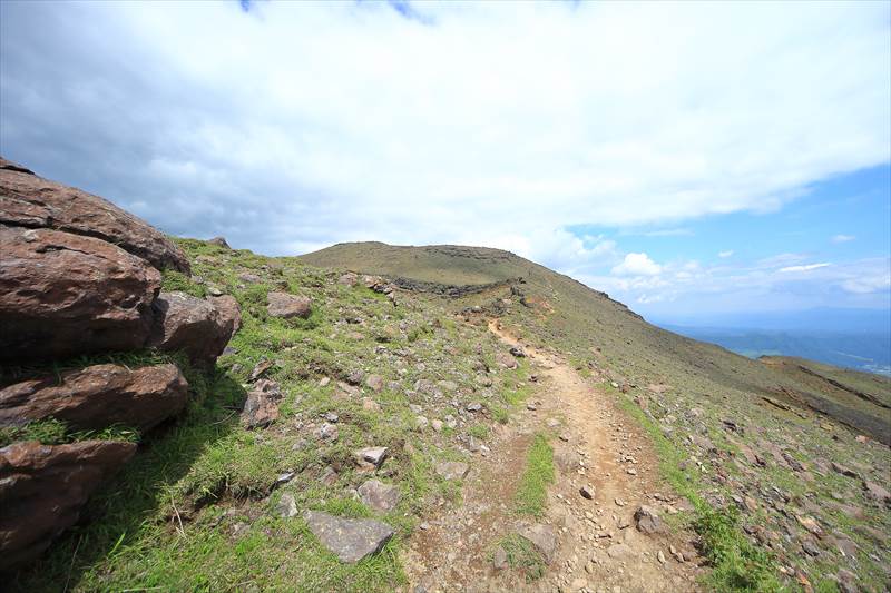 阿蘇山 中岳から高岳