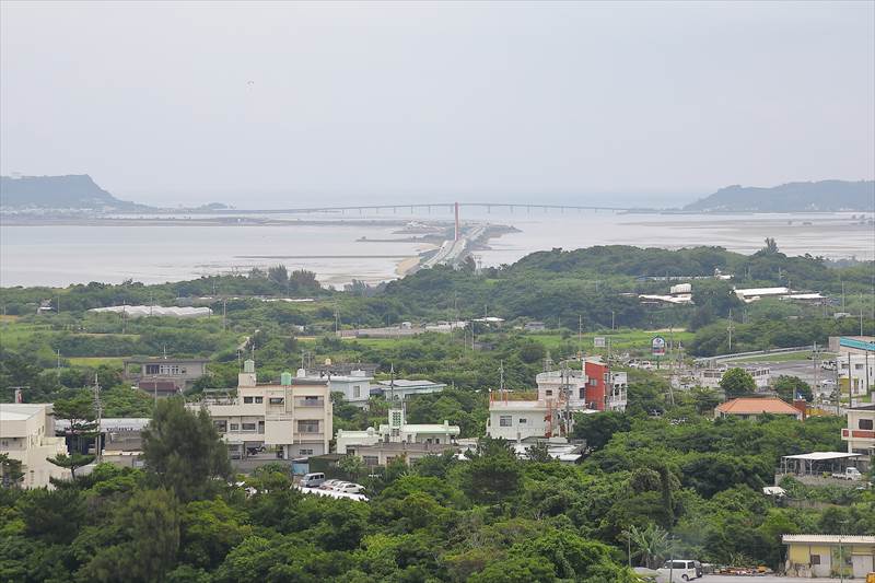 勝連城跡 二の曲輪からの風景